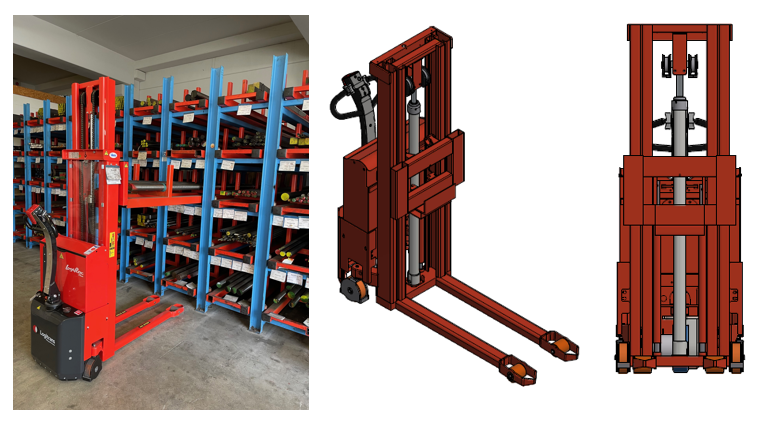 voll-elektrischer Hochhubwagen optimiert die Lagerhaltung