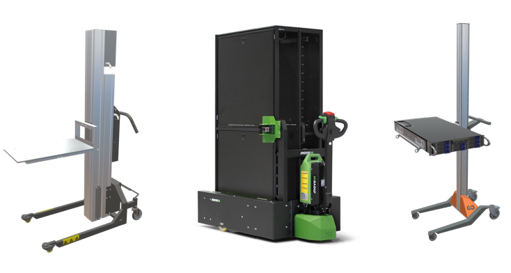 Collage Server Racks Handling