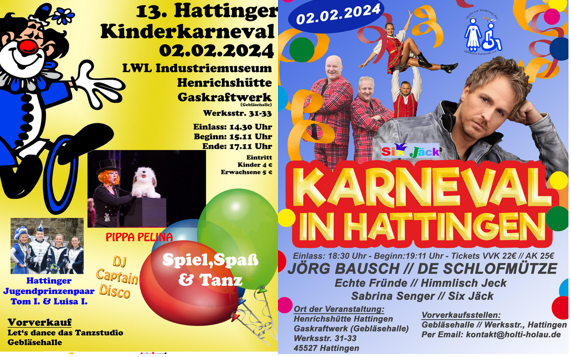 Grafik Karneval 2024 Hattingen