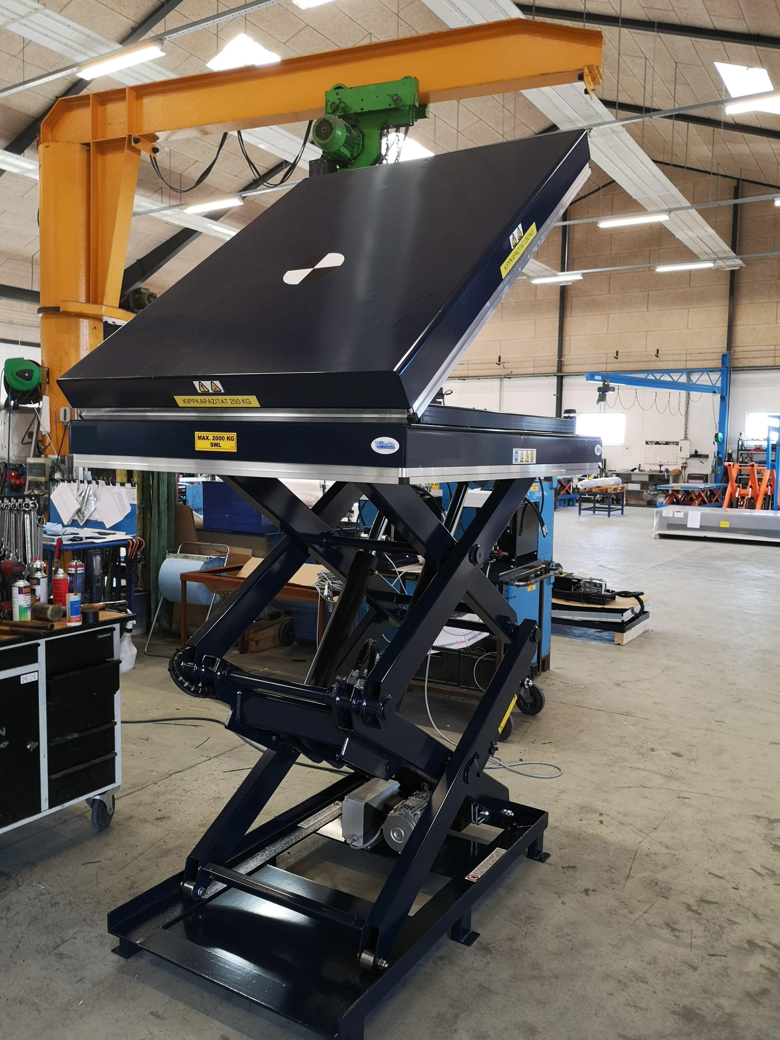 Hub Kipptisch