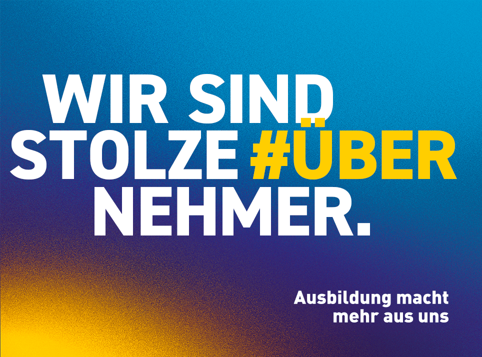 Wir sind stolze #ÜBERNEHMER