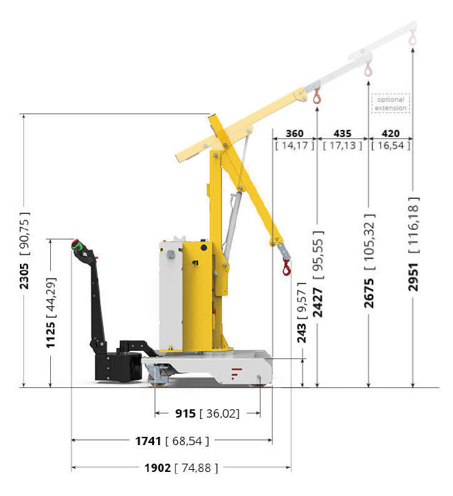 Mnikran WJL 250 Zeichnung