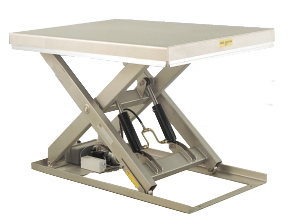 Edelstahl-Verladehubtische