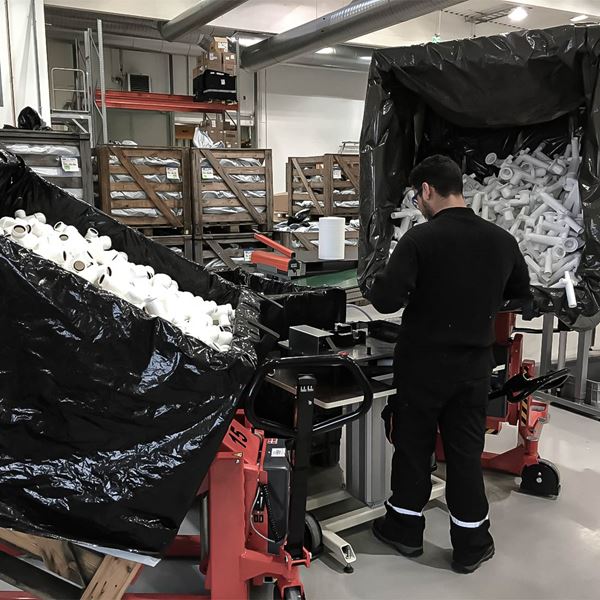 elektrischer Behälterneiger AWB1