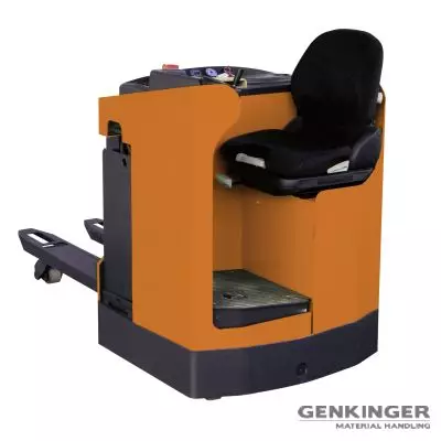 Genkinger Elektro-Sitz-Gabel-Niederhubwagen EFU
