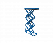 Ergonomie-Dreifach-Scheren-Hubtisch