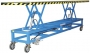 Scheren-Hubtischwagen mit 4 m Arbeitsplattform