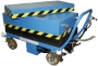 Scheren-Hubtischwagen mit schwimmender Plattform