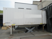 Verladehubtisch für Container-Handling