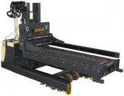 Werkzeug-Wechselwagen mit Rollenbahn