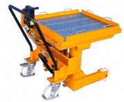 Werkzeugwechselwagen mit Kugelleisten