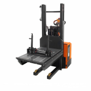 Werkzeugwechselwagen mit Lastplattform und manuell zu betätigendem 2-teiligen Klinkensystem