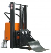 Hochhubwagen mit freitragender Lastmulde und hydraulischer Seitenverschiebung