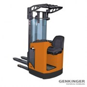Genkinger Elektro-Quersitz-Gabel-Hochhubwagen EFV 16‑40