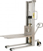 manueller Gabel-Hochhubwagen aus EDELSTAHL